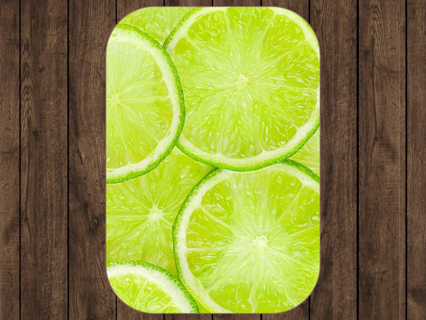 Sherpa Throw Blanket - Lemon Slice Pattern Fresh Green Citrus - Soft Plush Throw Blanket-Jacobson Cottage