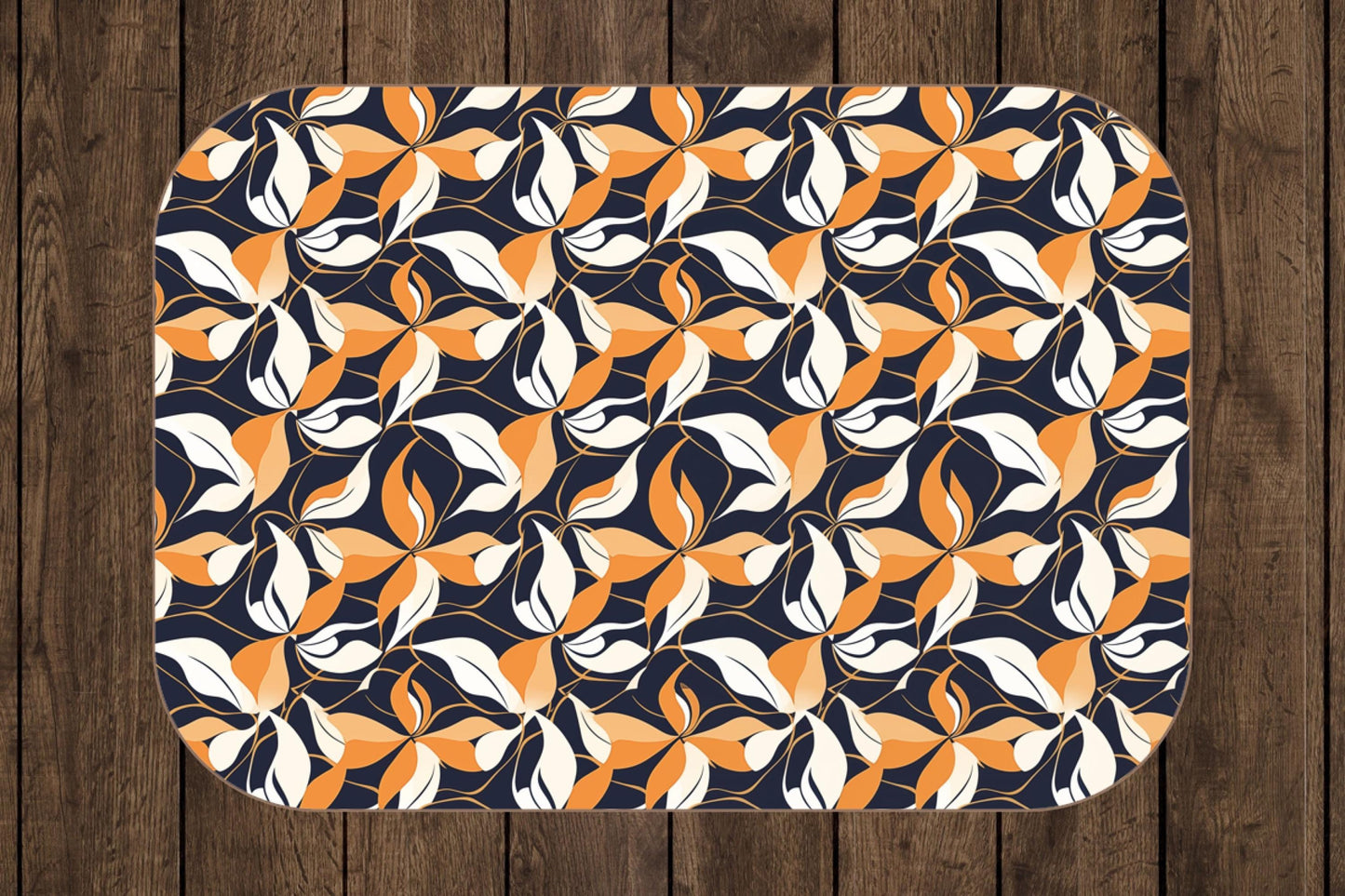 Sherpa Throw Blanket - Navy and Gold Abstract Pattern - Soft Plush Throw Blanket-Jacobson Cottage