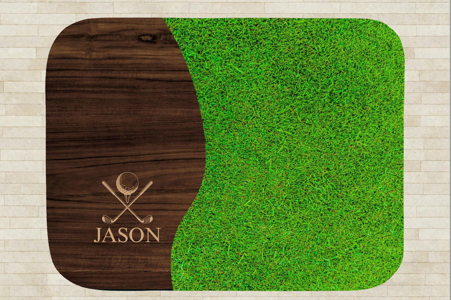 Sherpa Throw Blanket - Custom Name Golfing Gift - Soft Plush Throw Blanket-Jacobson Cottage