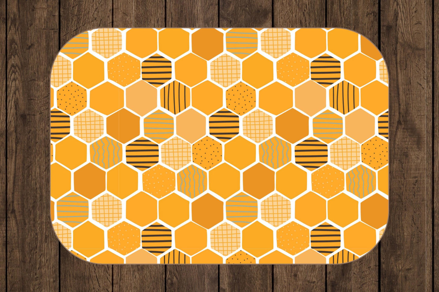 Honeycomb Sherpa Throw Blanket with Modern Geometric Design