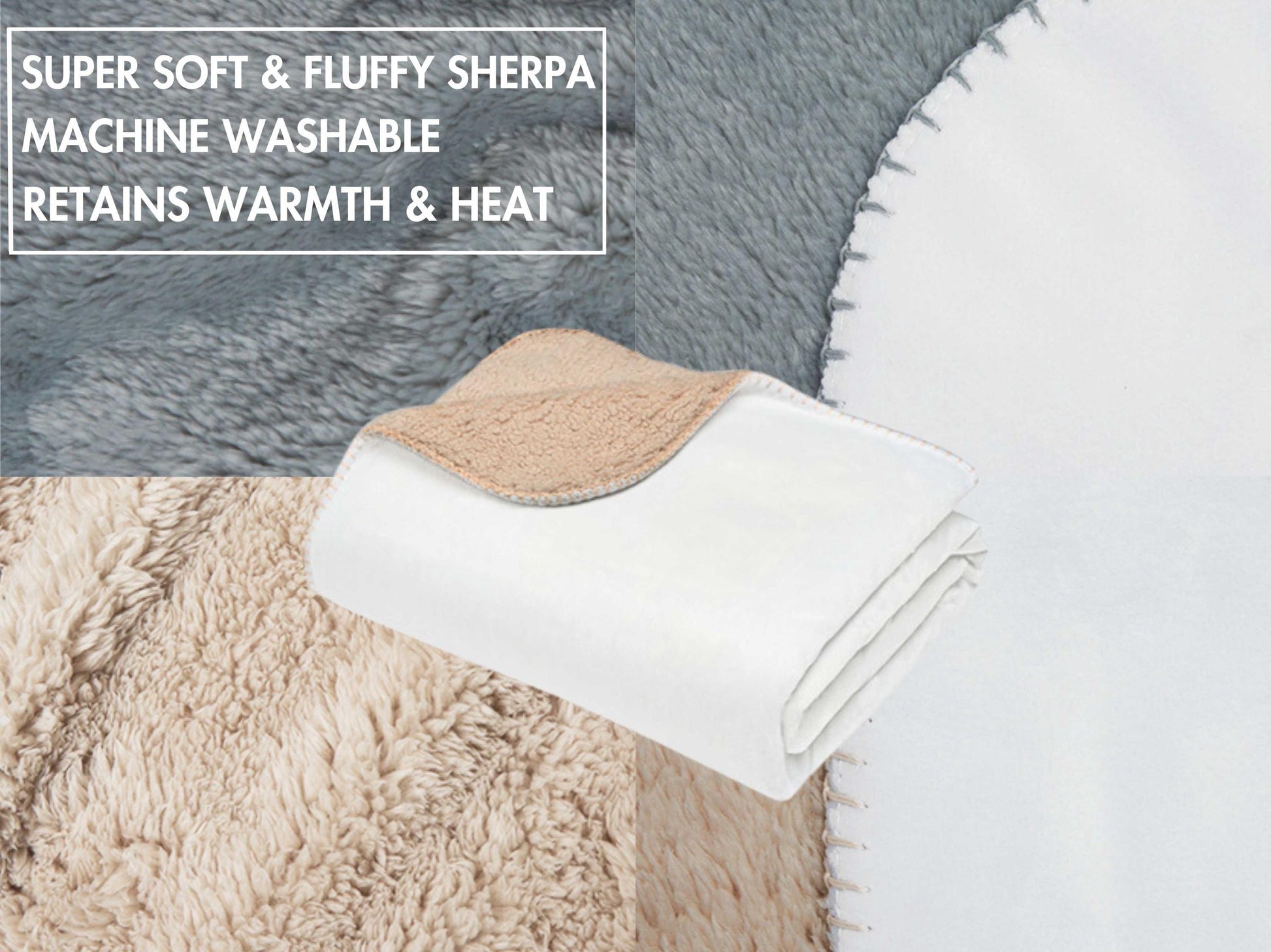 Sherpa Throw Blanket - Christmas Bear in the woods Soft Plush Throw Blanket-Jacobson Cottage
