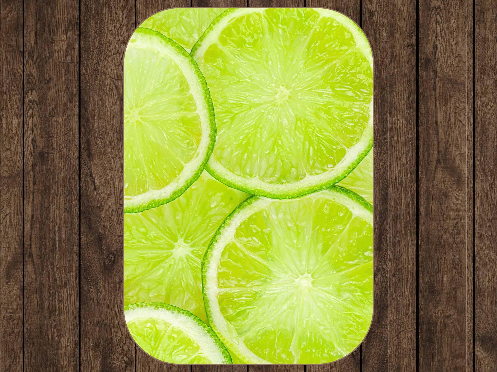 Sherpa Throw Blanket - Lemon Slice Pattern Fresh Green Citrus - Soft Plush Throw Blanket-Jacobson Cottage
